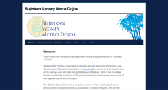 Desktop Screenshot of bujinkan.net.au